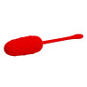 Pretty Love - Oeuf Vibrant  Texture Marine Rechargeable Rouge